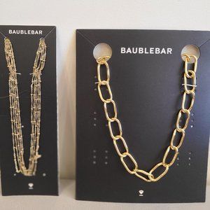 2 New BaubleBar Necklaces
